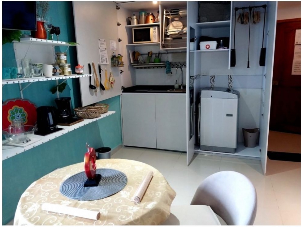 APARTAESTUDIO AMOBLADO EL LAGUITO — foto 4