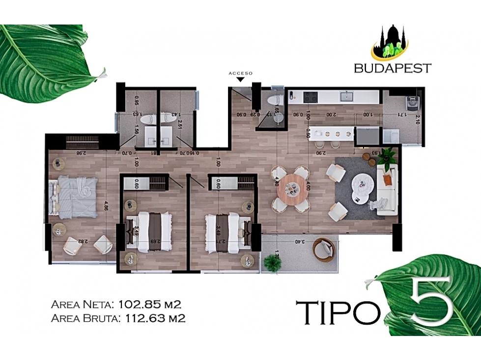 Venta Apartamento Sector Expoferias/El Trébol, Manizales — foto 2