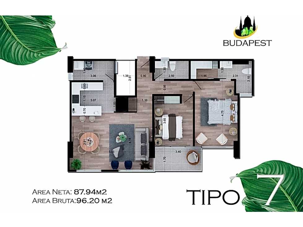 Venta Apartamento Sector Expoferias/El Trébol, Manizales — foto 2