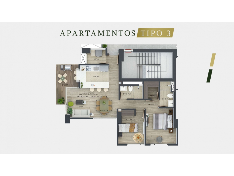 Venta Apartamento Sector Expoferias/El trébol, Manizales