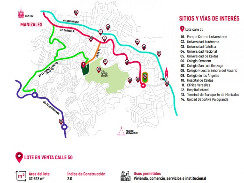 Venta Lote Sector el Campin, Manizales — foto 5