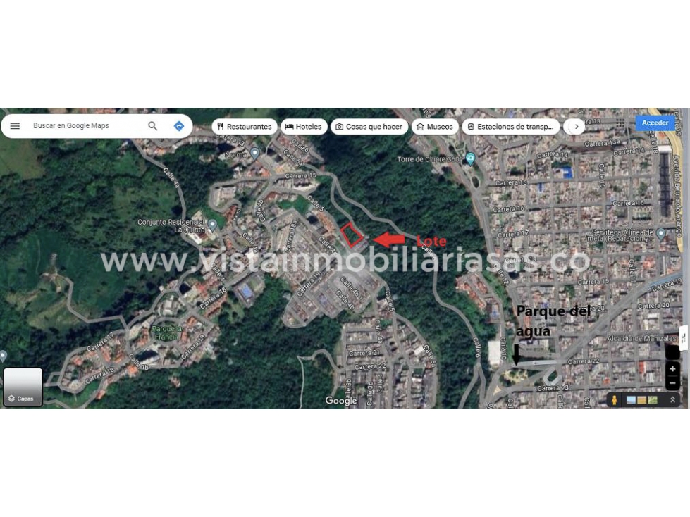 Venta Lote en el Sector de la Francia, Manizales — foto 3