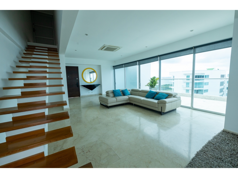 SE VENDE LUJOSO PENTHOUSE EN ZONA NORTE DE CARTAGENA — foto 2