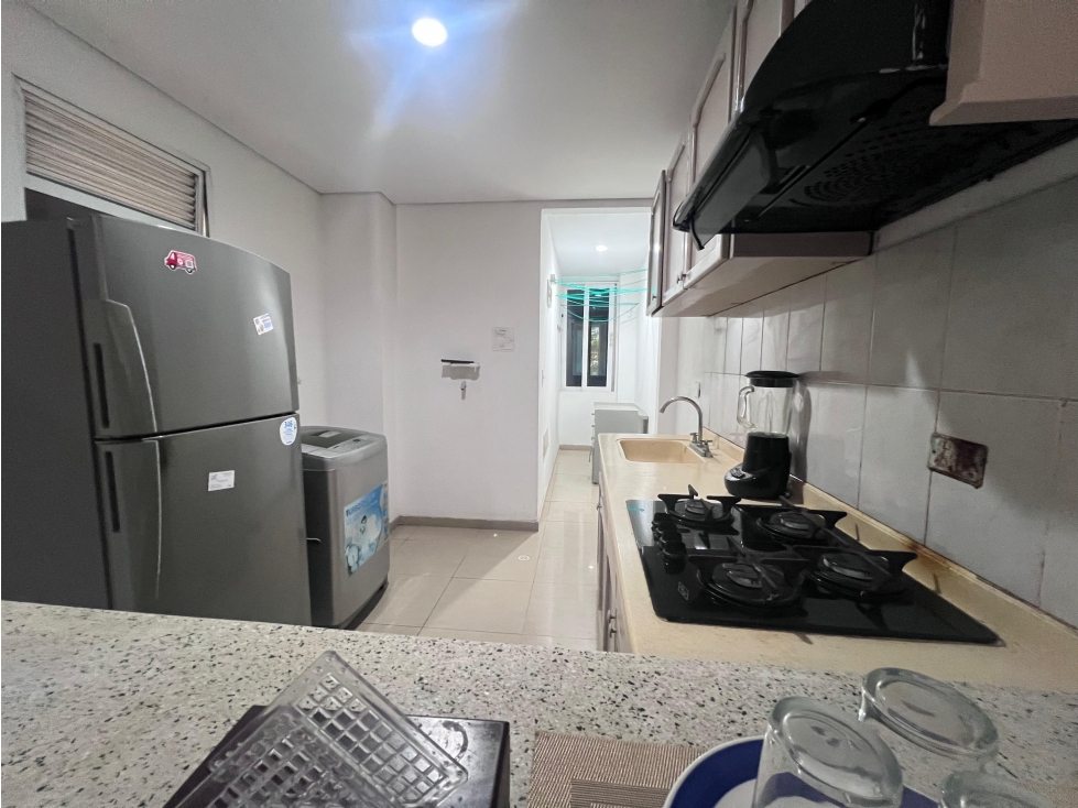 SE ARRIENDA APARTAMENTO 2 HABITACIONES AMOBLADO BARRANQUILLA — foto 4