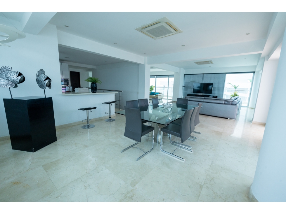 SE VENDE LUJOSO PENTHOUSE EN ZONA NORTE DE CARTAGENA — foto 4