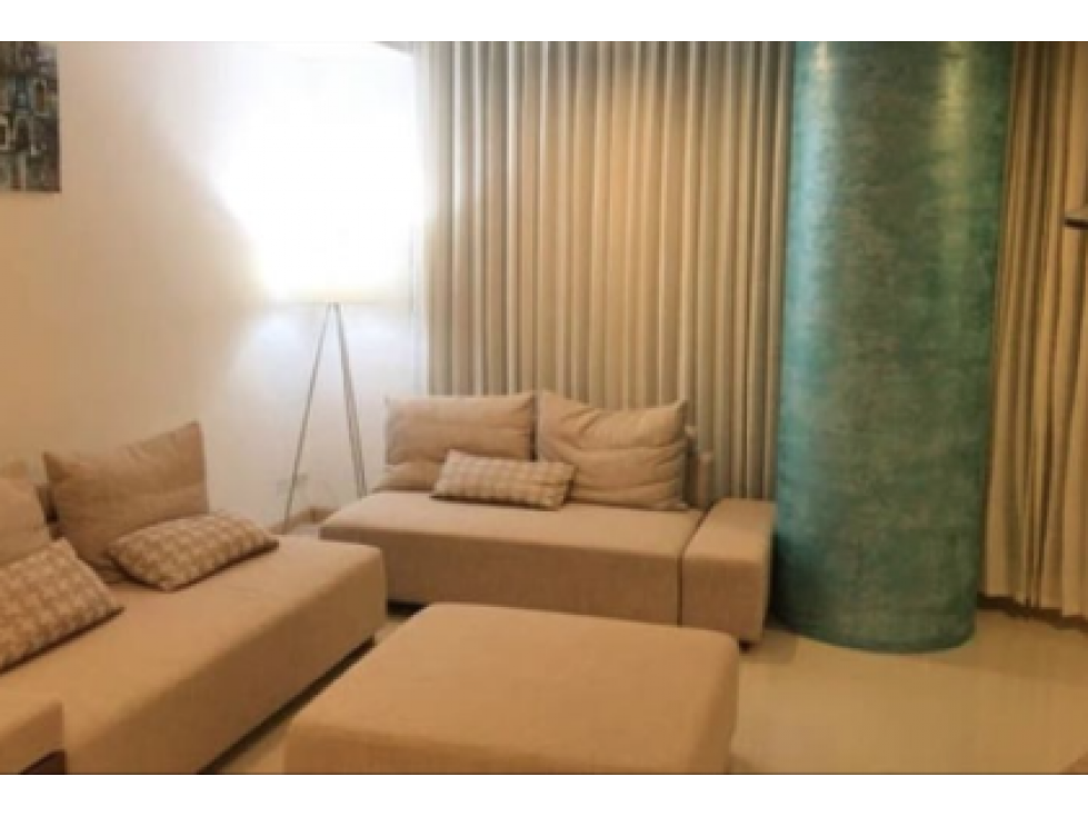 SE VENDE APARTAESTUDIO AMOBLADO HILTON INN BARRANQUILLA PISO 13