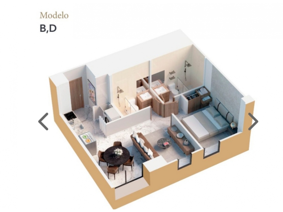 PREVENTA DE APARTAMENTOS EN OBARRIO 42-51 M2 Pr-MDH002 — foto 3