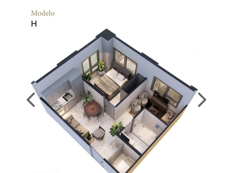 PREVENTA DE APARTAMENTOS EN OBARRIO 42-51 M2 Pr-MDH002 — foto 4