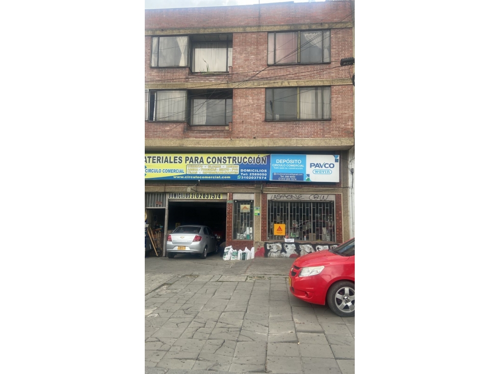 EDIFICIO COMERCIAL Y VIVIENDA IDEAL PARA INVERSIO O EDIFICAR