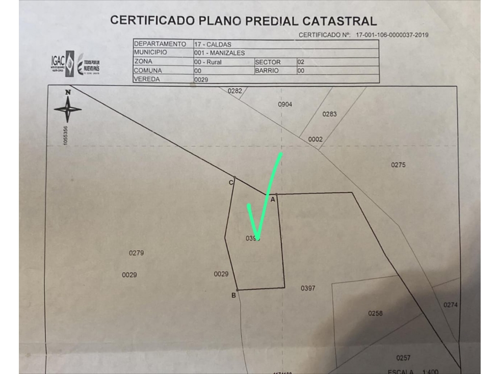 SE VENDE LOTE EN LA VEREDA LA PALMA, MANIZALES. — foto 5