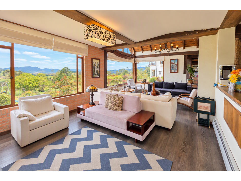 ARRIENDO FINCA EN LA CALERA 500 MTS MAS TERRENO 4.000 (IC) - 6