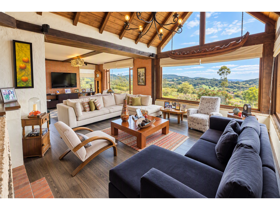 ARRIENDO FINCA EN LA CALERA 500 MTS MAS TERRENO 4.000 (IC) - 4