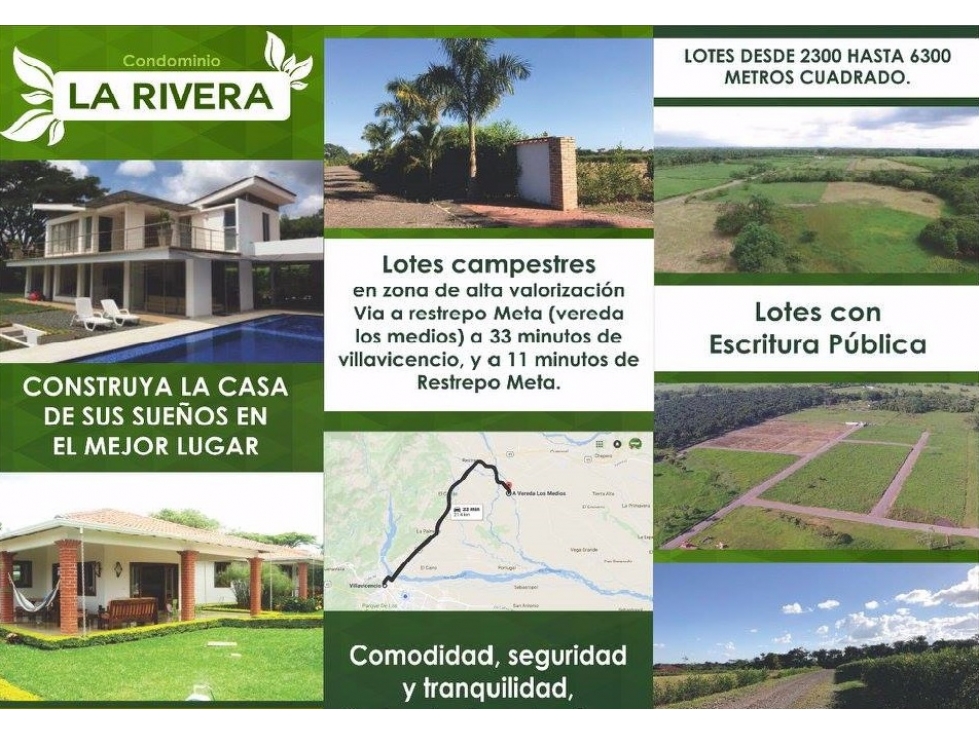 SE VENDE LOTE RESTREPO META VEREDA LOS MEDIOS - 1