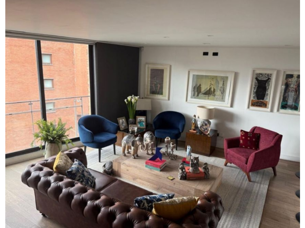 Bogota alquiler apartamento Amoblado en la Cabrera 175 mts