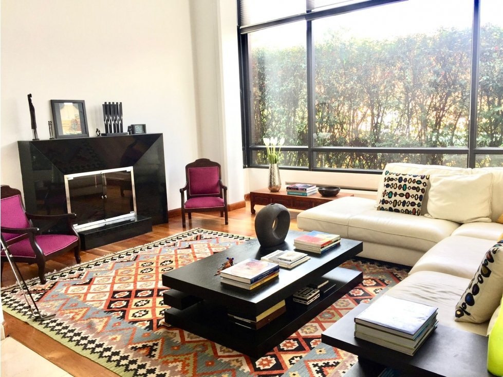 Bogota alquiler apartamento en bosques de marques area 317 mts — foto 3