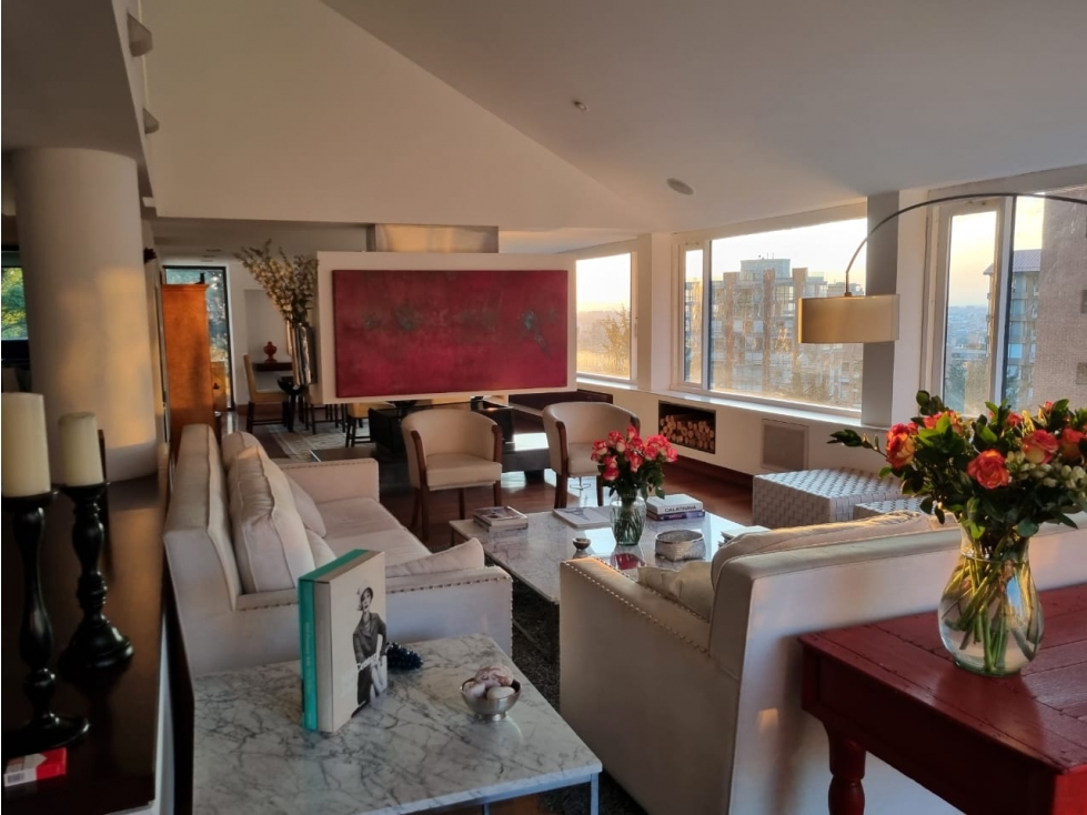 Boogta vendo apartamento pent housse en el refugio area 465 mts