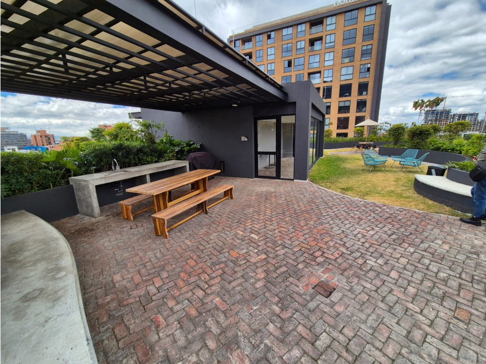 Bogota venta apartaestudio en el Nogal 31 mts