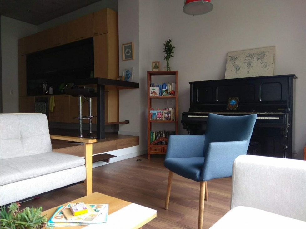 Bogota venta apartaestudio tipo loft chico reservado 76 mts