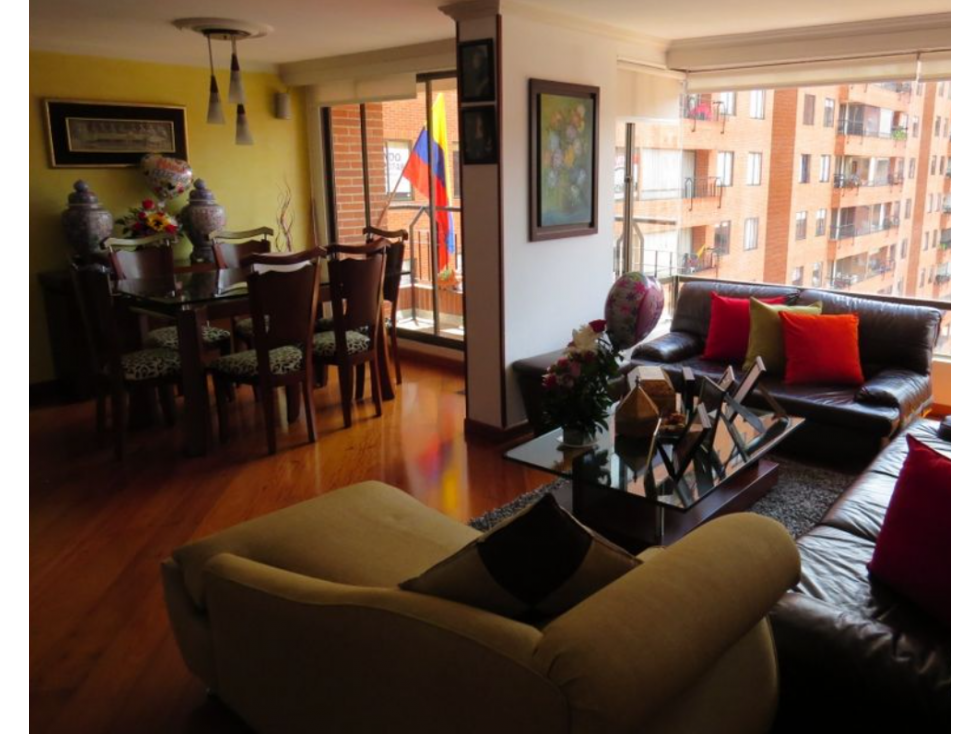Bogota venta apartamento en lagos de cordoba 107 mts