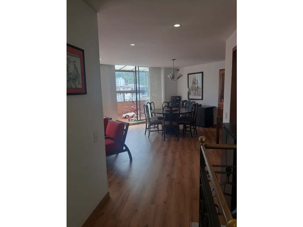 Bogota venta penthouse duplex rincon del chico 156 mts