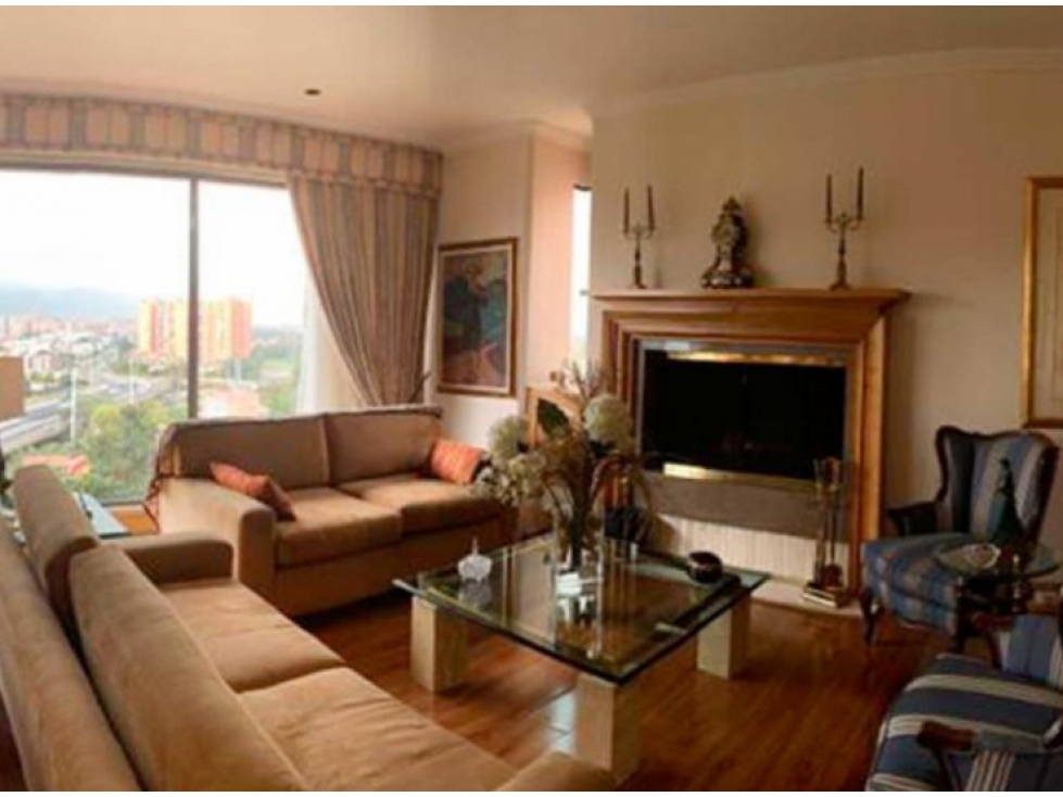 Bogota vendo apartamento penthousse cerros de suba area 487 mts — foto 2