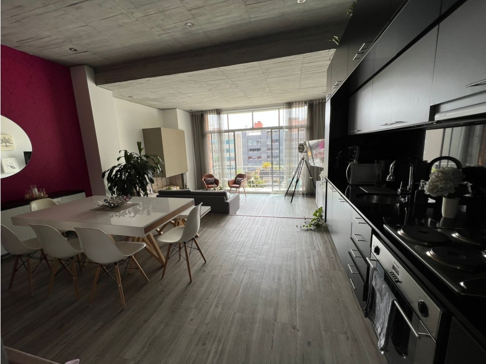 Bogota alquiler apartaestudio amoblado chico reservado 76 mts — foto 3