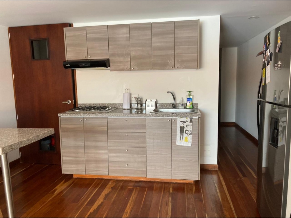 Bogota alquiler apartaestudio en Calleja Alta 60 mts — foto 5