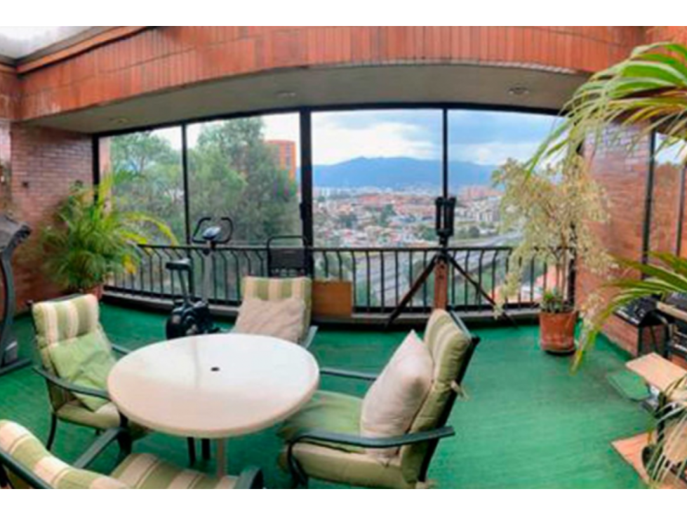 Bogota vendo apartamento pent housse cerros de suba 487 mts — foto 5