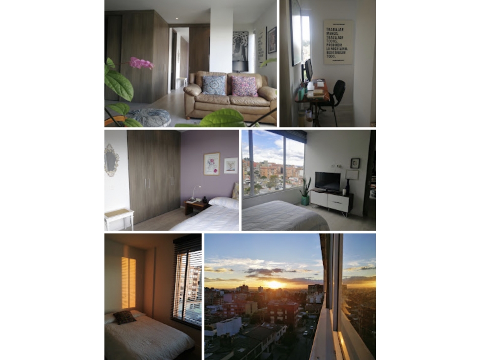 Bogota venta apartaestudio en Chapinero Alto 46.28 mts — foto 3