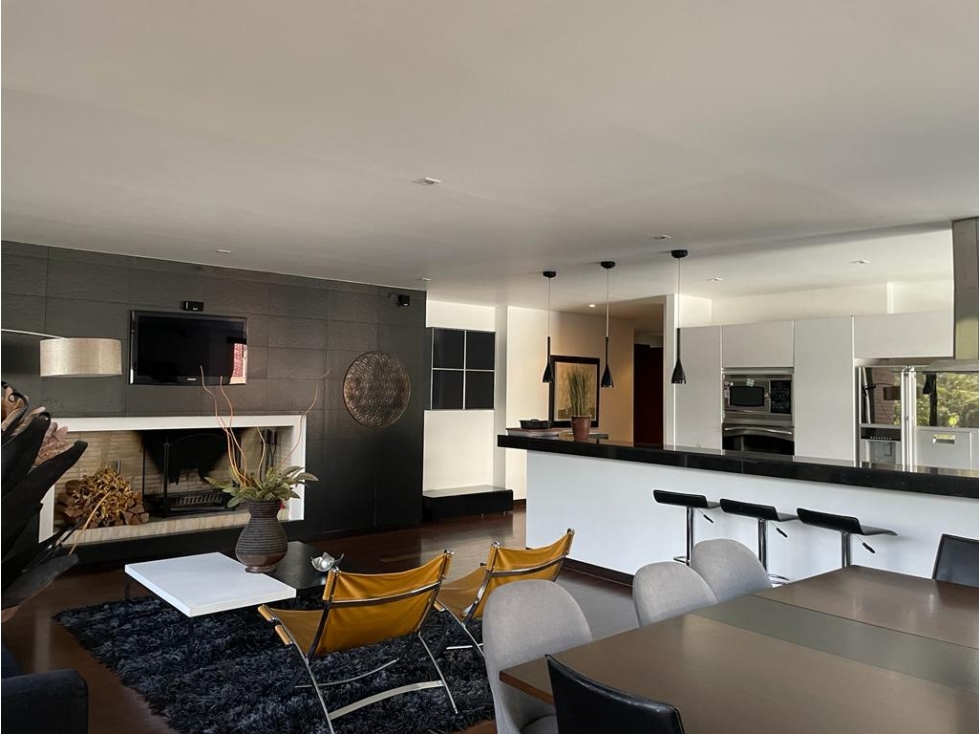 Bogota alquiler apartamento amoblado en Chico 170 mts — foto 2