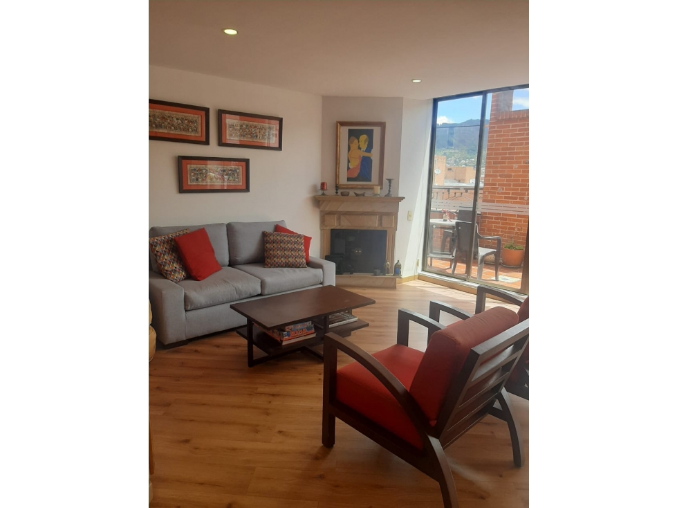 Bogota venta penthouse duplex rincon del chico 156 mts — foto 3