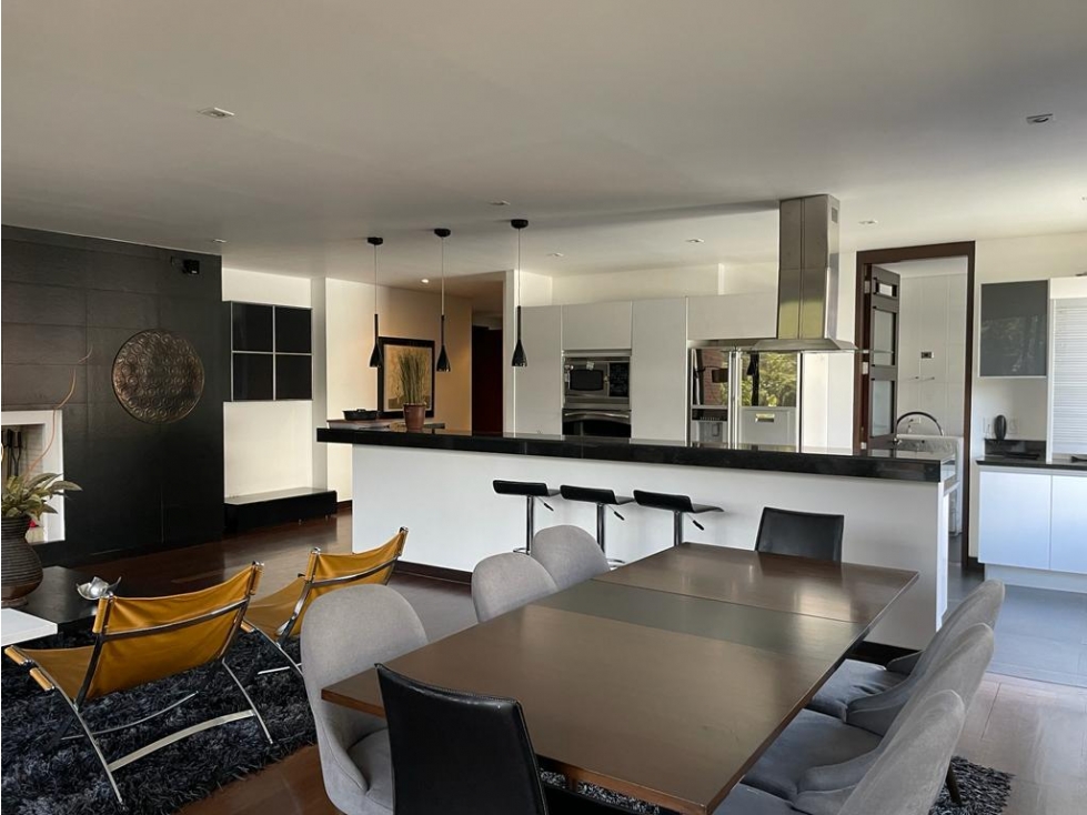 Bogota alquiler apartamento amoblado en Chico 170 mts — foto 3