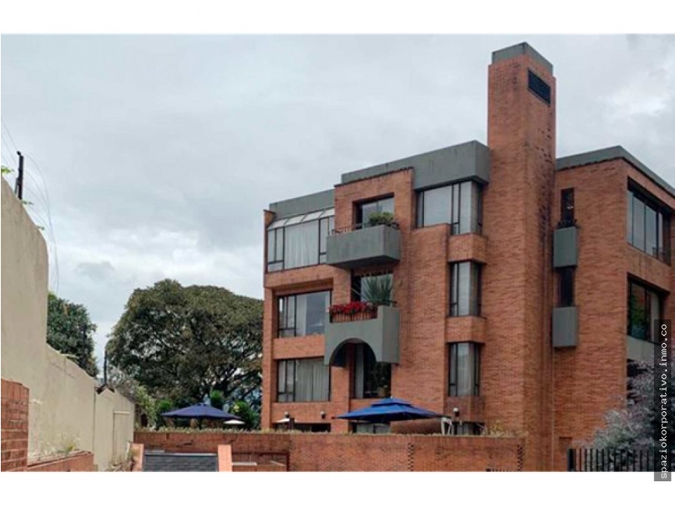 Bogota vendo apartamento penthousse cerros de suba area 487 mts