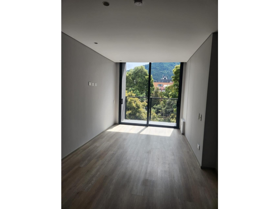 Bogotá vendo apartaestudio para estrenar en Chicó área 31.60 mts
