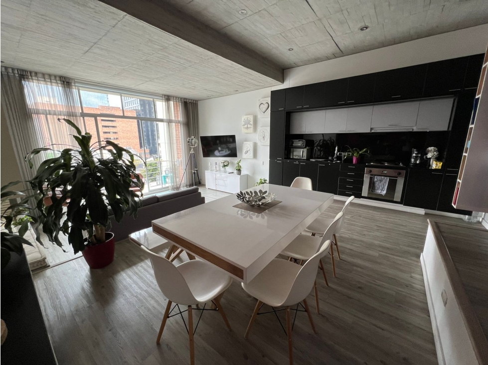 Bogota alquiler apartaestudio amoblado chico reservado 76 mts — foto 2