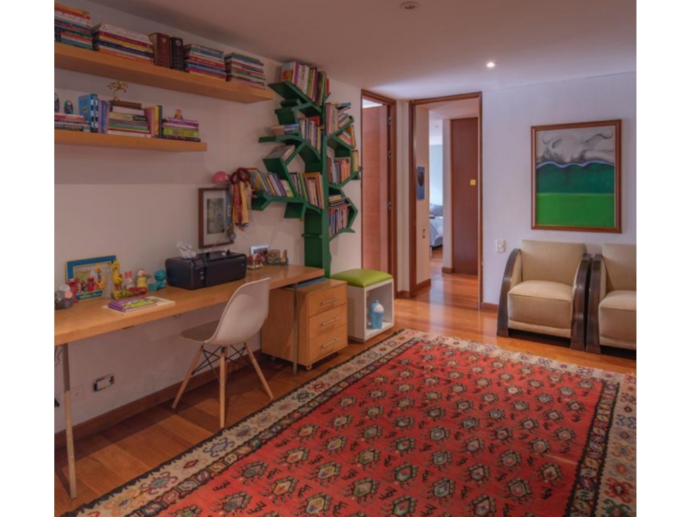 Bogota vendo apartamento duplex en retiro alto area 330 mts — foto 3