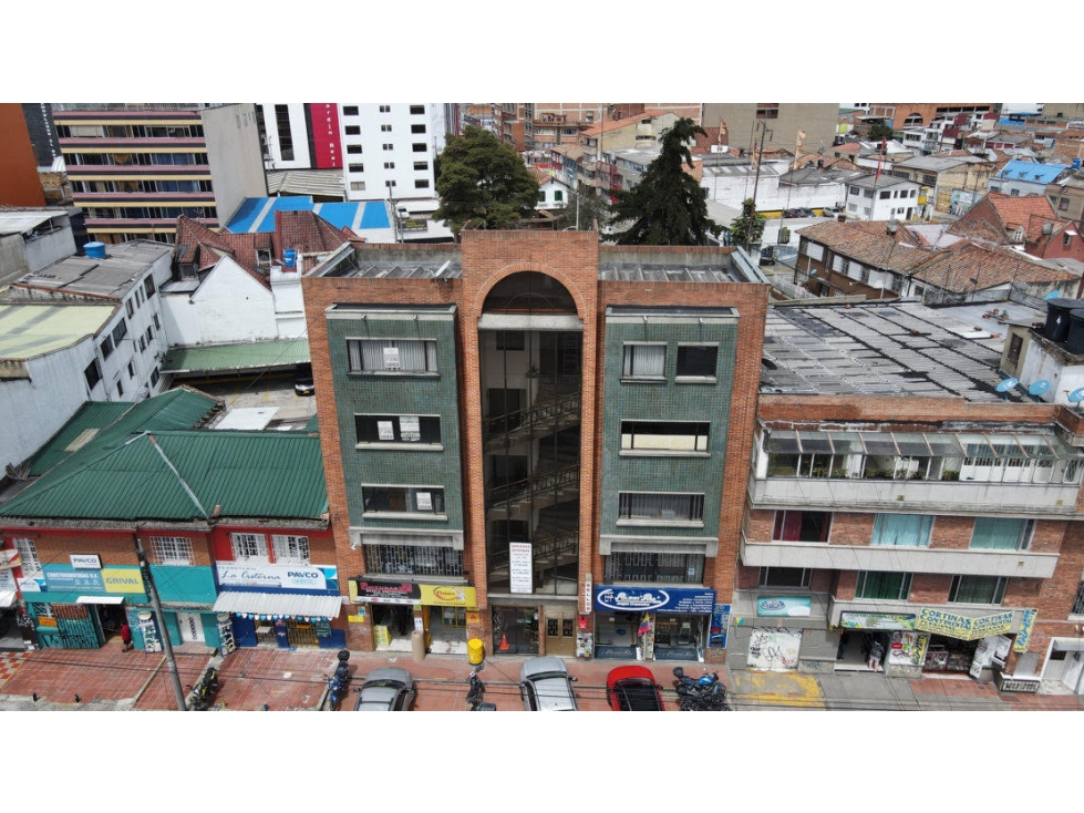 Bogota vendo edificio en chapinero area 750 mts