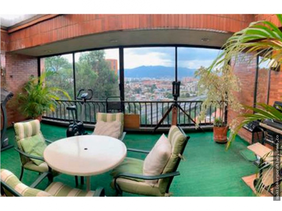 Bogota vendo apartamento penthousse cerros de suba area 487 mts — foto 6
