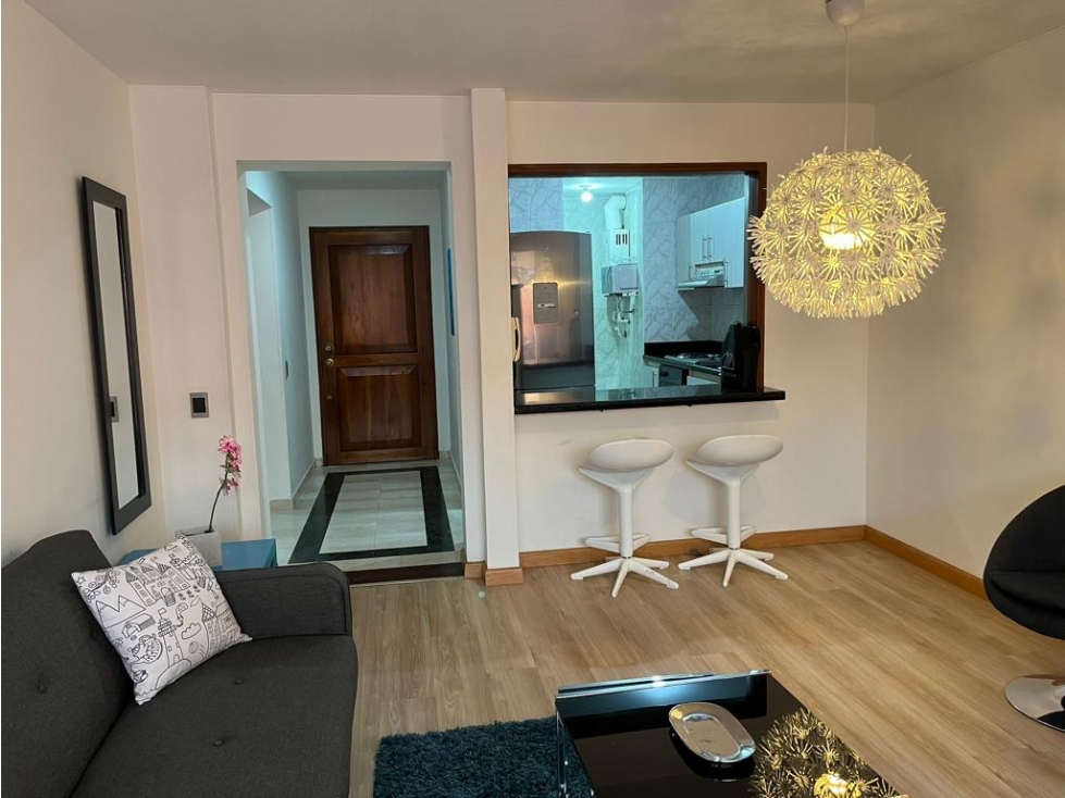 Bogota alquiler apartaestudio en Santa Bárbara 62.28 mts — foto 2