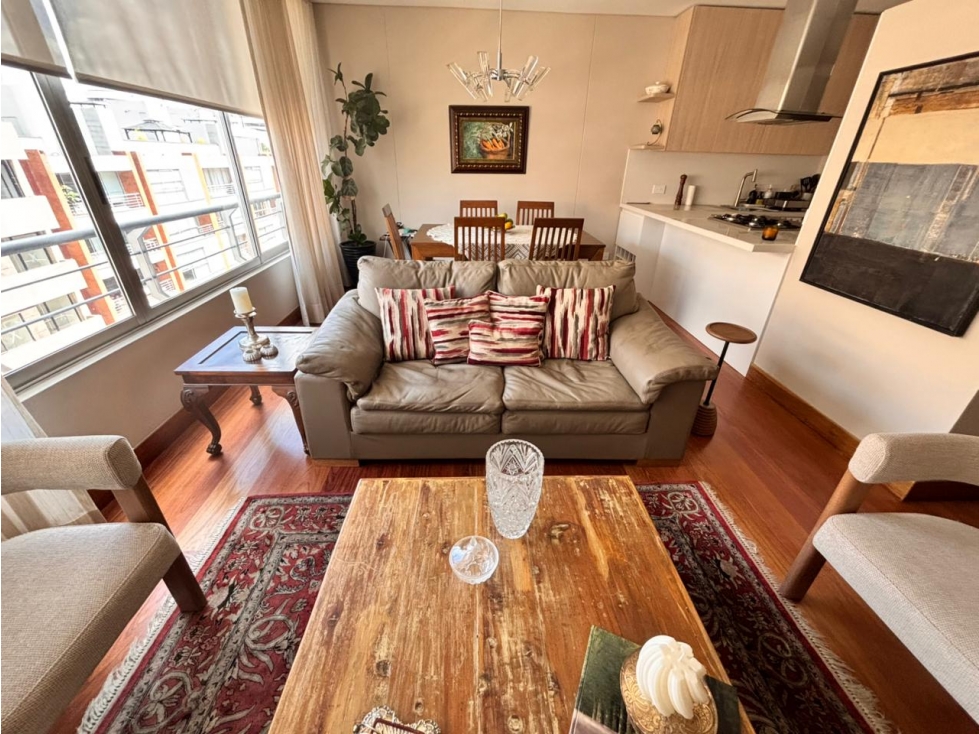 Bogota venta apartaestudio en chico reservado 74.57 mts