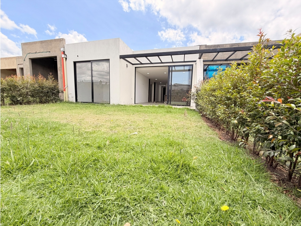 Proyecto Casas cota campestres de un piso en VENTA