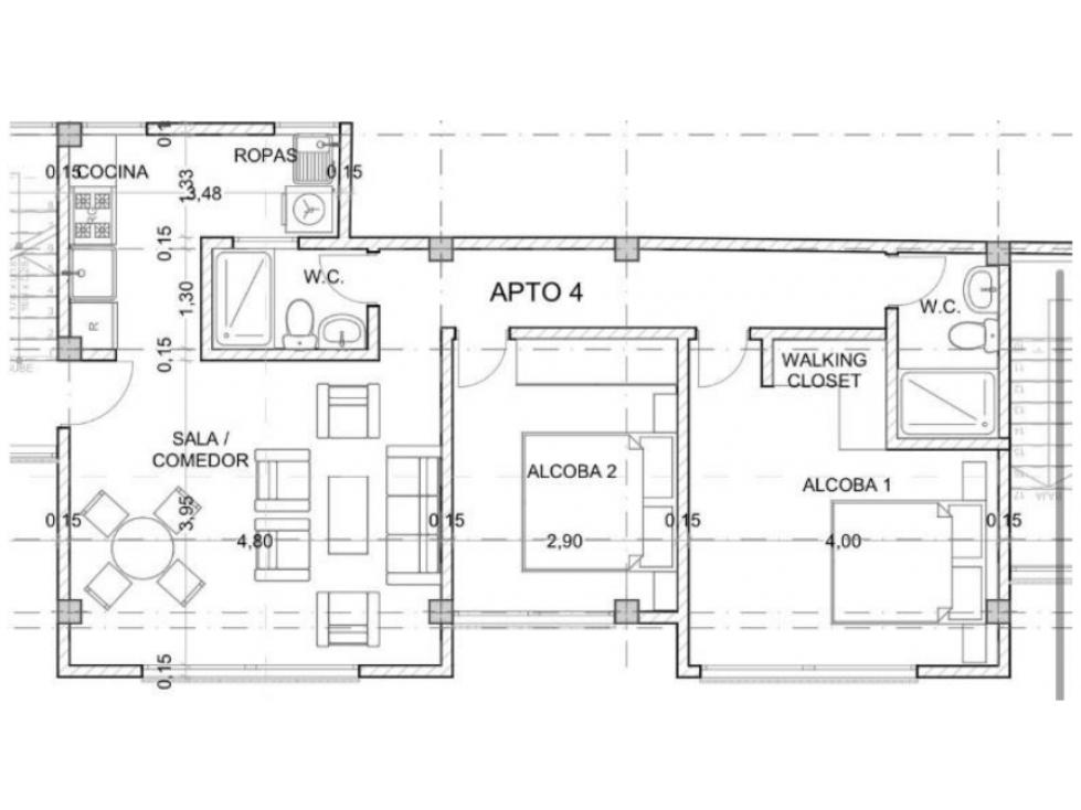Apartamento para estrenar en Venta Cota $328.590.000 - 2