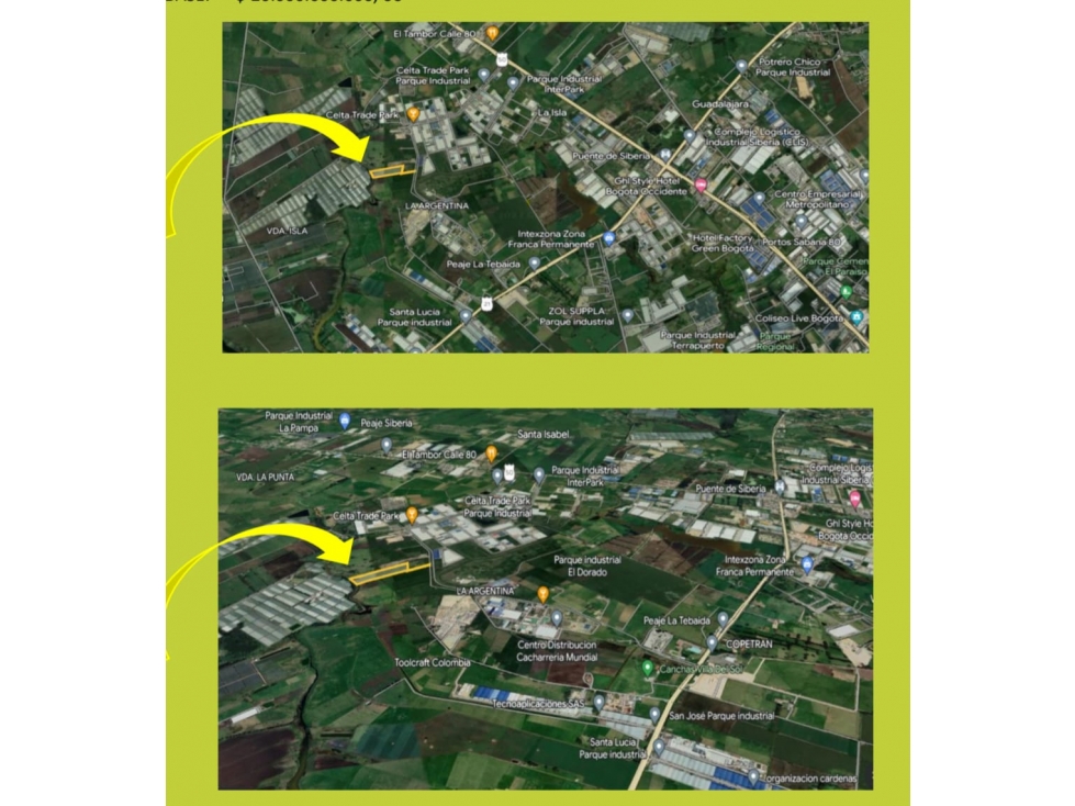Venta de lote en Funza $20.000.000.000 - 3