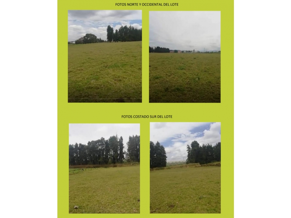 Venta de lote en Funza $20.000.000.000 - 2