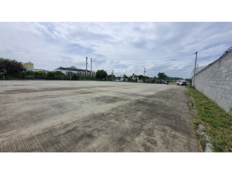 ALQUILER LOTE 2650 MT2 EN ARROYOHONDO YUMBO VALLE - 4