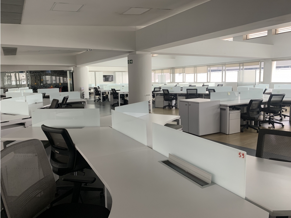 ALQUILER OFICINAS CON MOBILIARIO DE 2,704 MT2 BARRIOS UNIDOS BOGOTA — foto 5