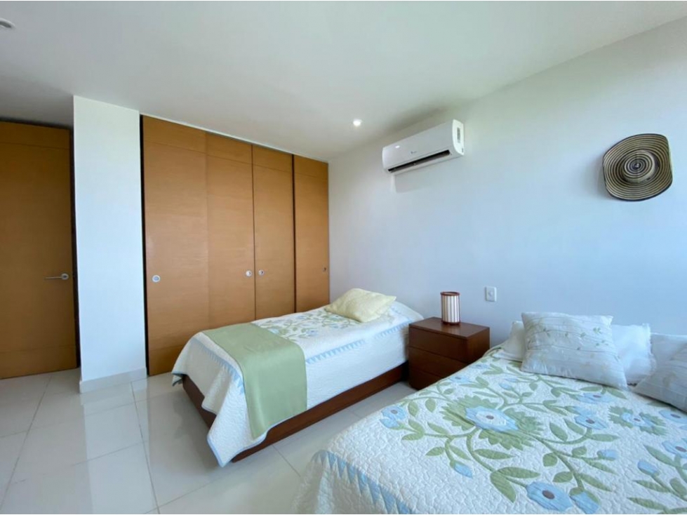 APARTAMENTO ESQUINERO KARIBANA 3 ALCOBAS GOLF BEACH CARTAGENA — foto 5