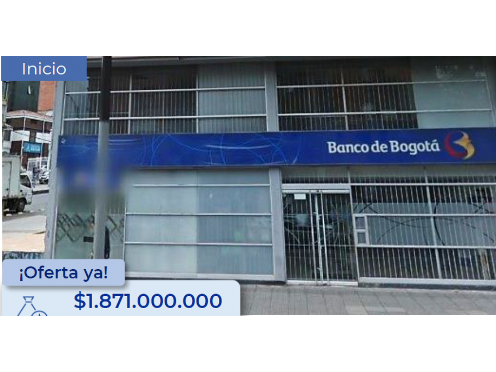 VENDE LOCAL EN CHAPINERO BOGOTA