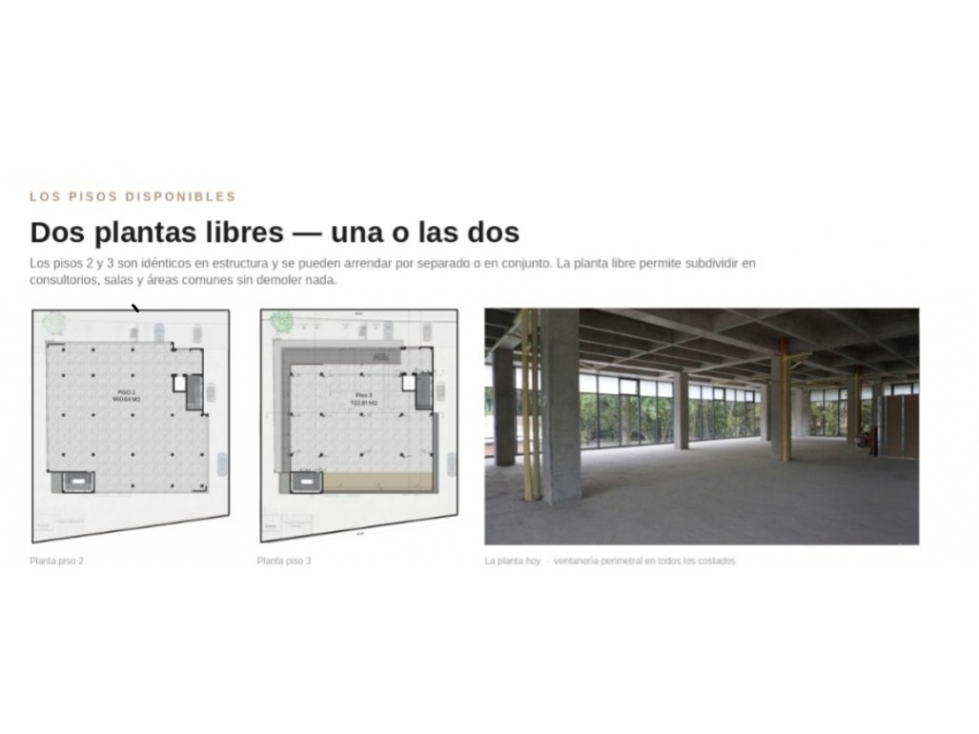 EDIFICIO ALQUILA PISO 2- AREA 970M2 CIUDAD JARDIN — foto 3