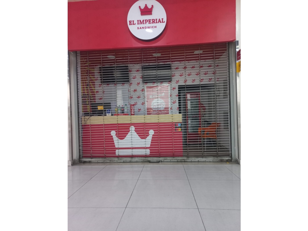 VENDE O ALQUILA LOCAL PLAZOLETA DE COMIDAS C.C. CENTENARIO